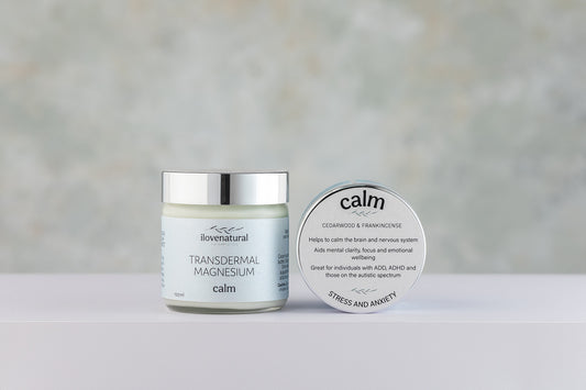 calm magnesium cream – cedarwood & frankincense