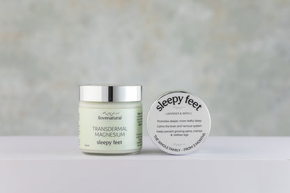 sleepy feet magnesium cream – lavender & neroli