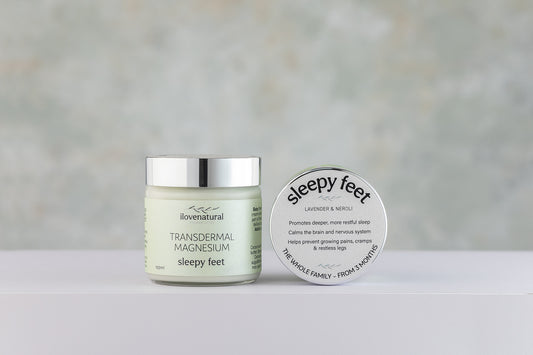 sleepy feet magnesium cream – lavender & neroli