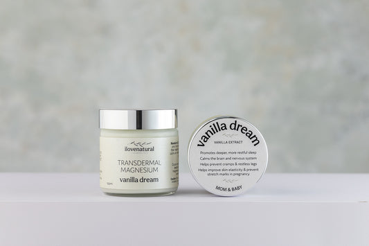 vanilla dream magnesium cream – mom & baby