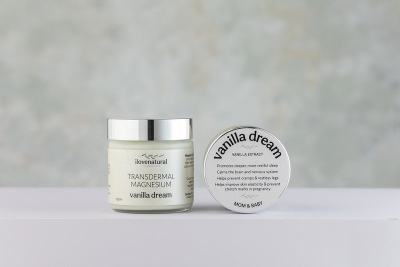 vanilla dream magnesium cream – mom & baby